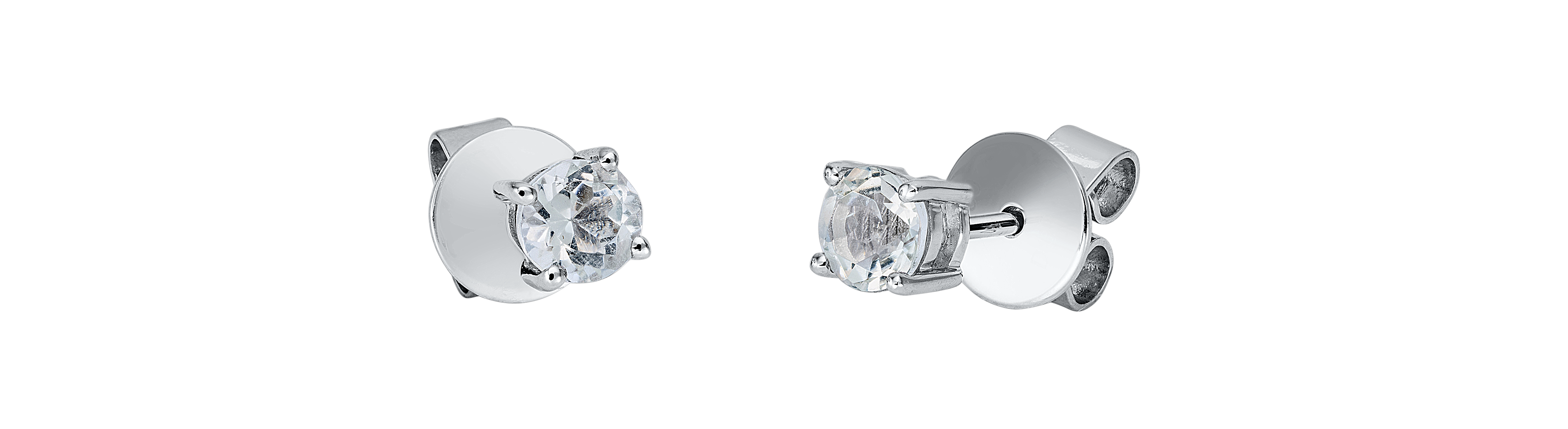 Brogle Classic amethyst stud earrings Brogle Classic amethyst stud earrings