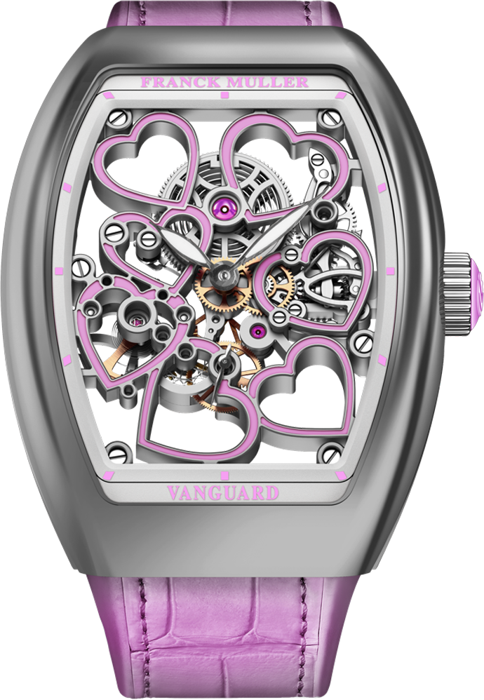 Franck Muller Vanguard Heart Skeleton 42,3 x 32mm Franck Muller Vanguard Heart Skeleton 42,3 x 32mm