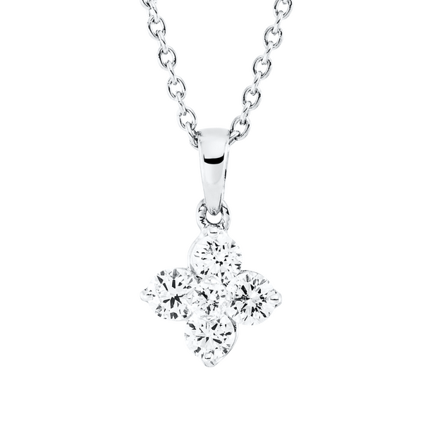 Brogle Classic necklace with diamond pendant Brogle Classic necklace with diamond pendant