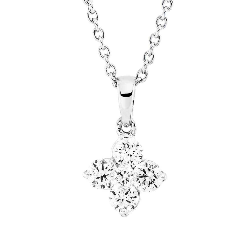 Brogle Classic necklace with diamond pendant Brogle Classic necklace with diamond pendant