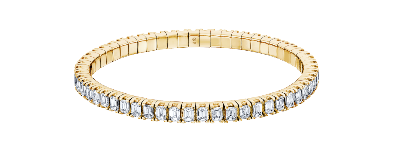 Brogle Selection flexible tennis bracelet Brogle Selection flexible tennis bracelet