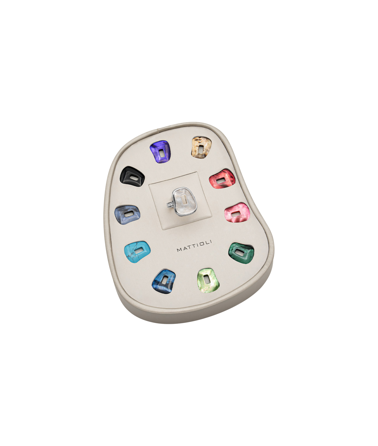 Mattioli Puzzle ring box, small with 11 puzzles Mattioli Puzzle ring box, small with 11 puzzles