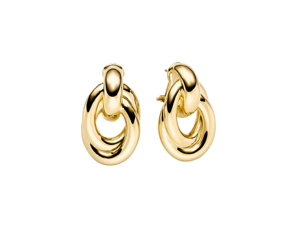 Brogle Classic gold earrings