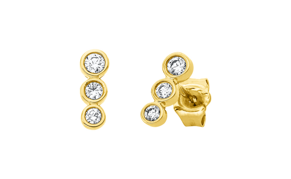 Brogle Classic diamond stud earrings Brogle Classic diamond stud earrings