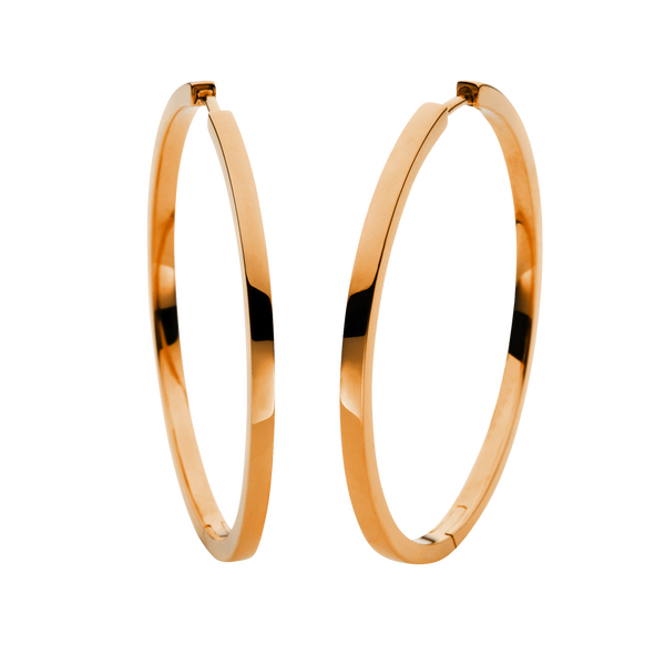 Brogle Selection Essentials gold hoop earrings