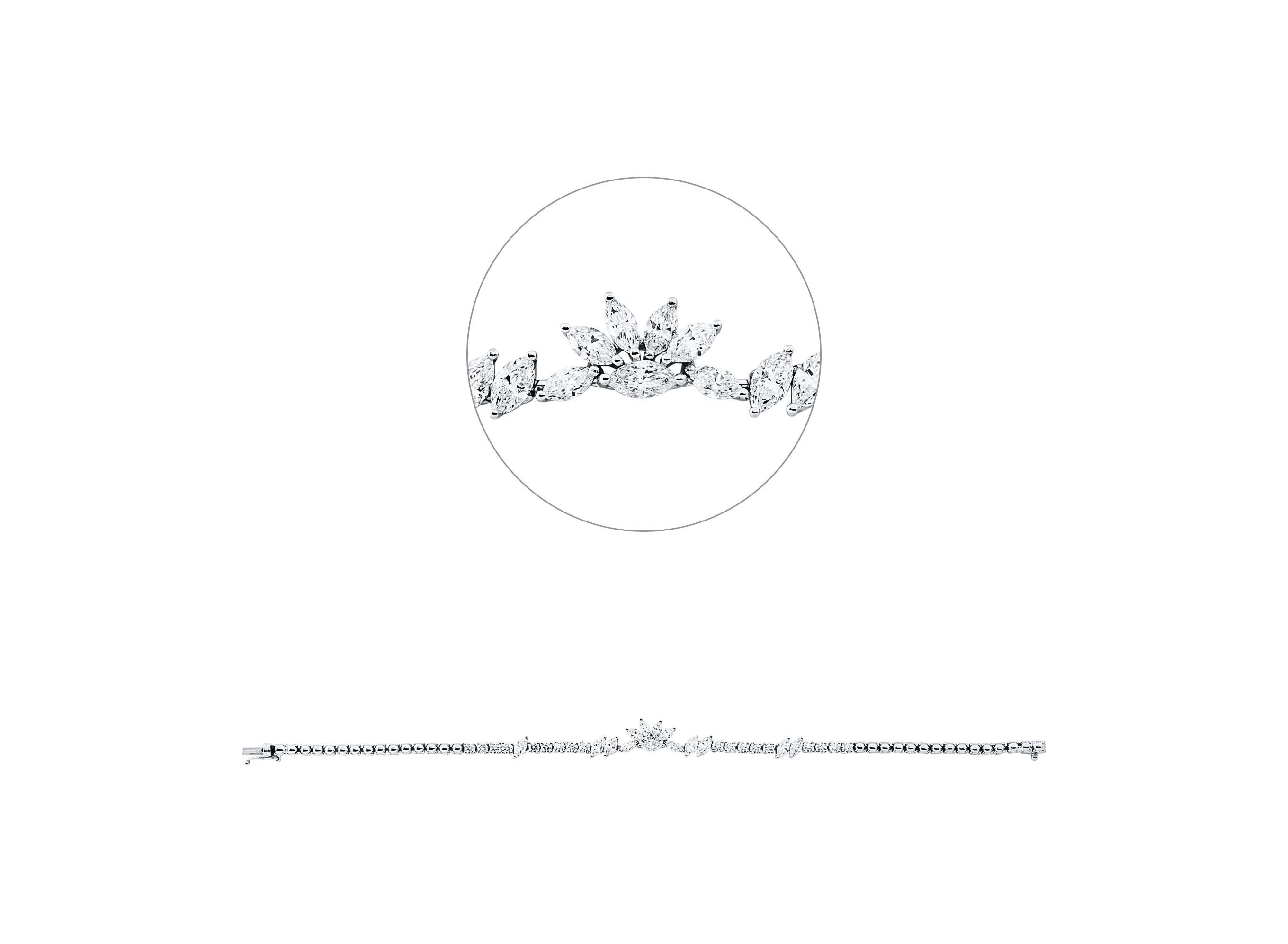 Brogle Selection diamond bracelet Brogle Selection diamond bracelet