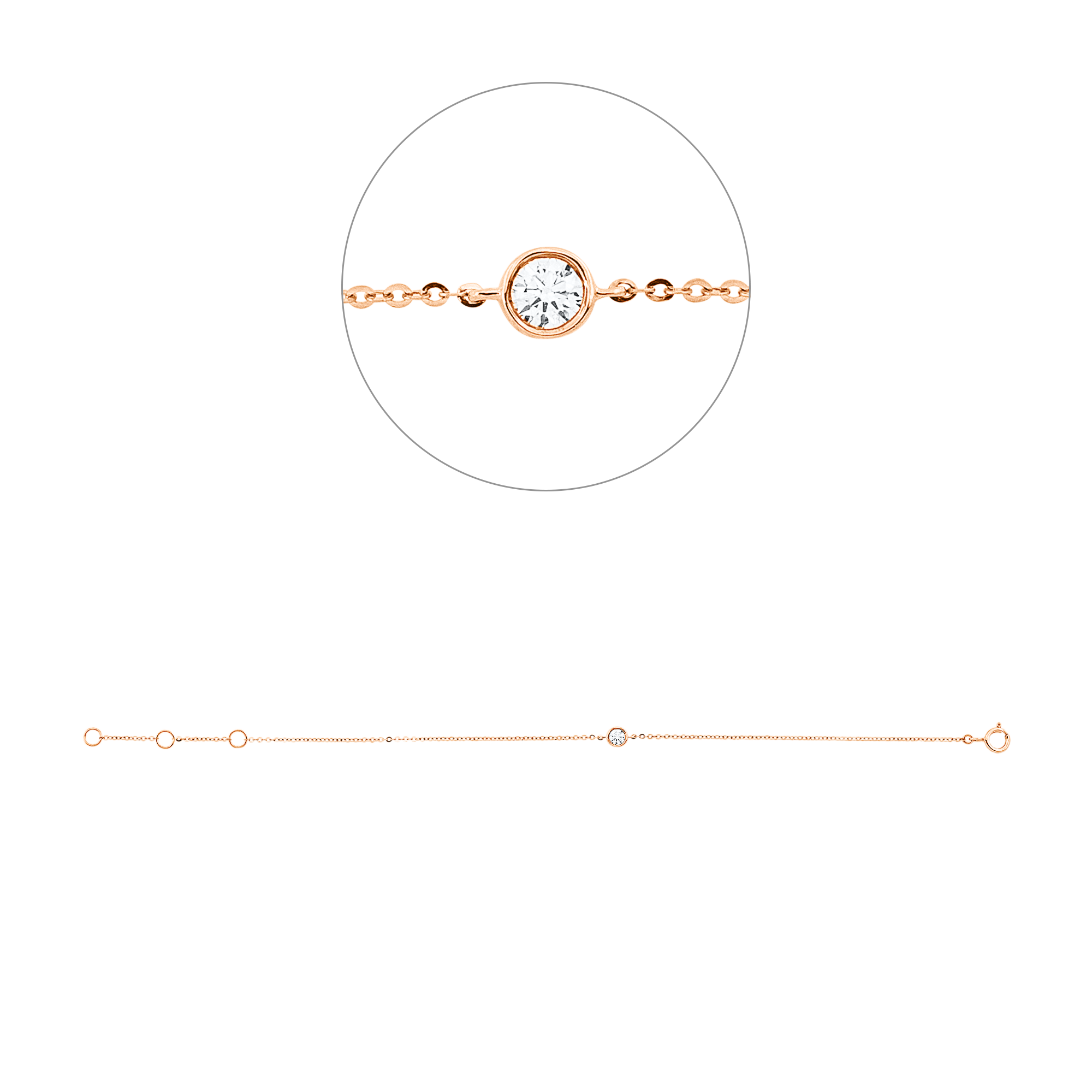 Brogle Classic diamond bracelet