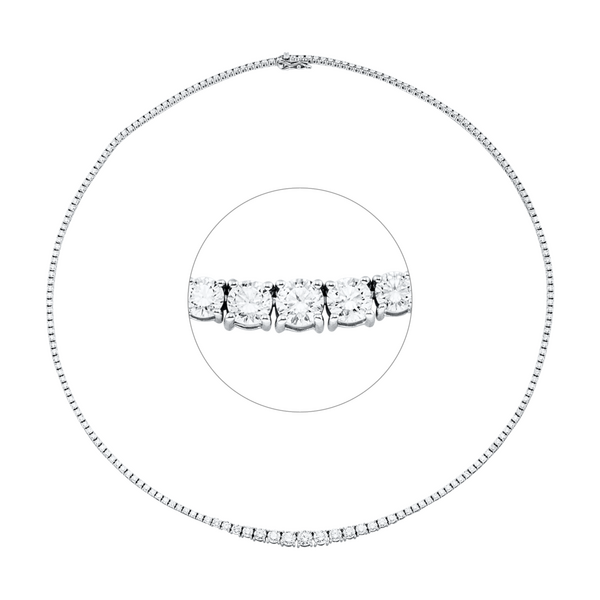 Brogle Selection tennis necklace