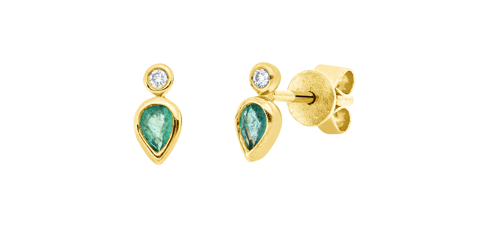 Brogle Classic Smaragdohrstecker Brogle Classic Smaragdohrstecker