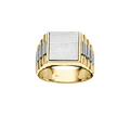 Brogle Classic Bicolor Gold Ring