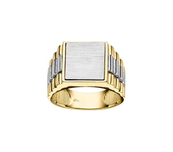 Brogle Classic Bicolor Gold Ring