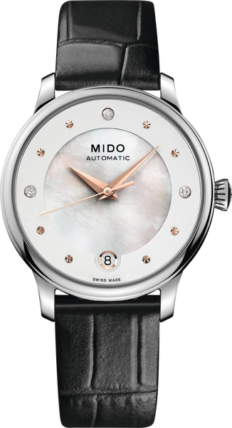 Mido Baroncelli II Lady Diamonds Special Edition 33mm