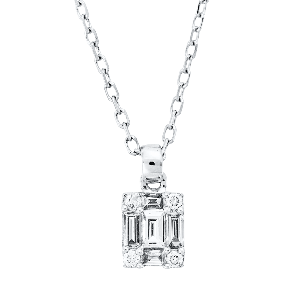 Brogle Classic necklace with diamond pendant Brogle Classic necklace with diamond pendant