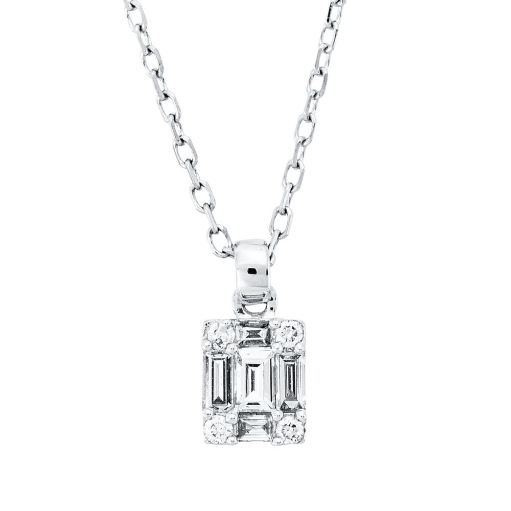 Brogle Classic necklace with diamond pendant