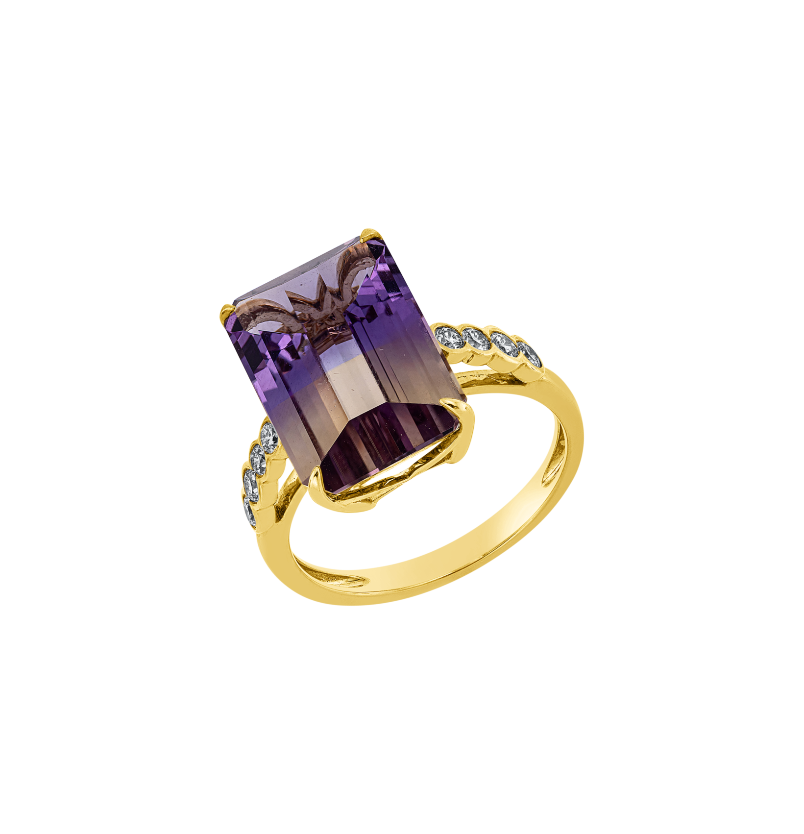 Brogle Classic Ametrine ring