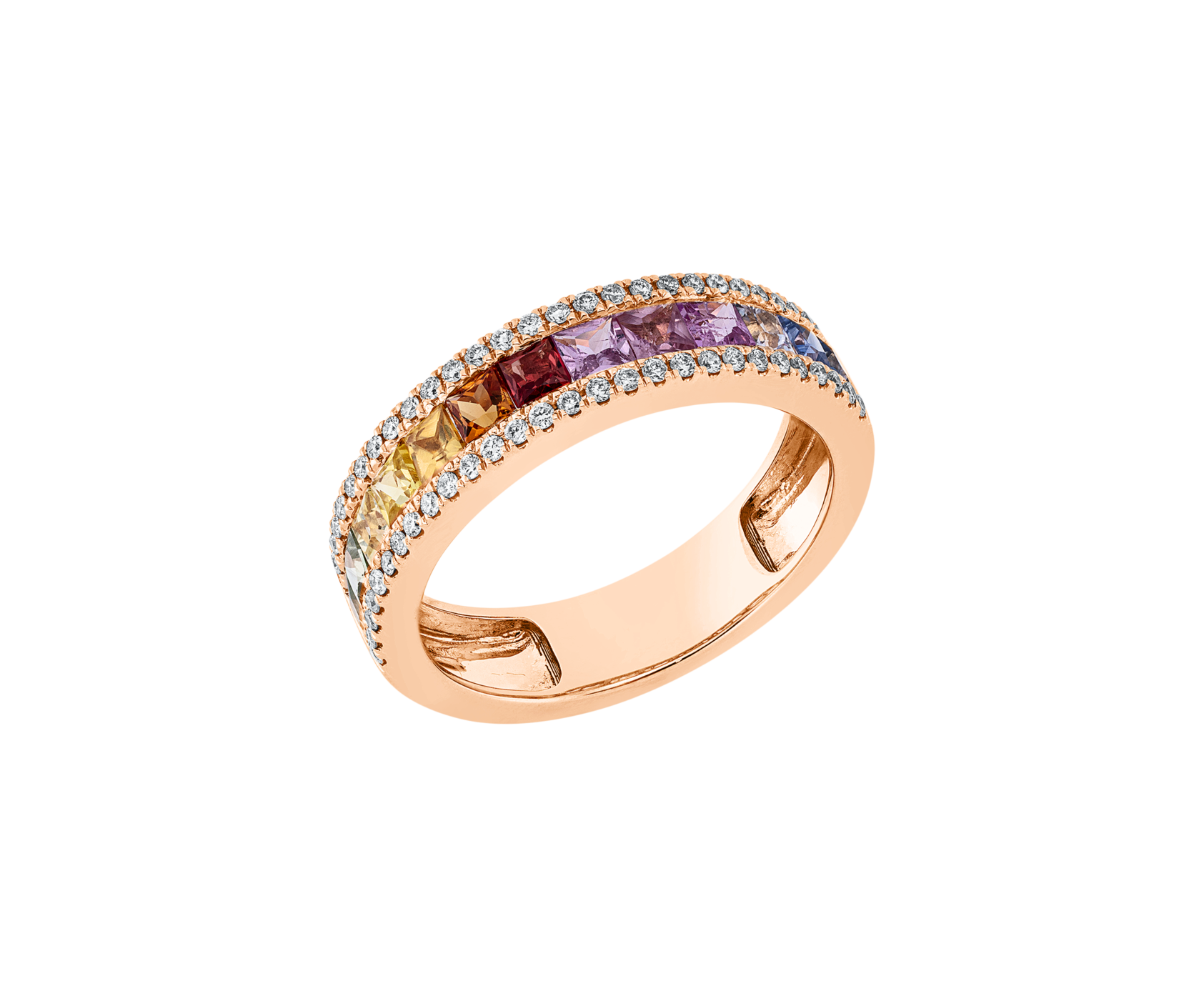 Brogle Classic Sapphire Ring Rainbow Brogle Classic Sapphire Ring Rainbow