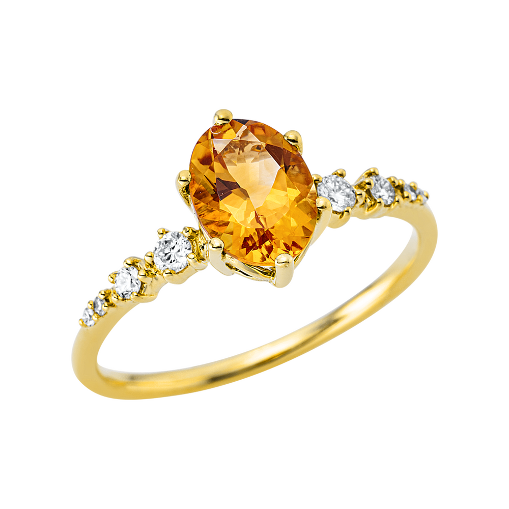 Brogle Selection Felicity citrine ring