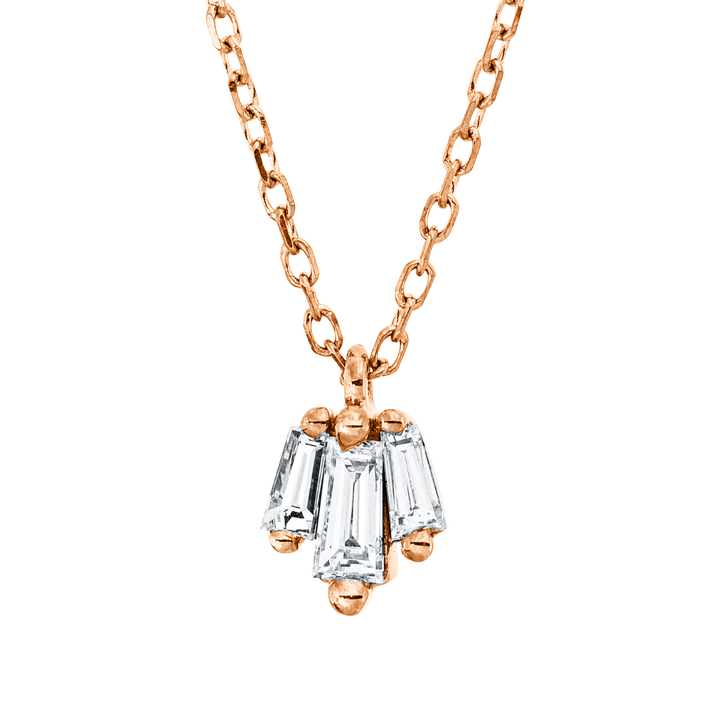 Brogle Classic necklace with diamond pendant Brogle Classic necklace with diamond pendant