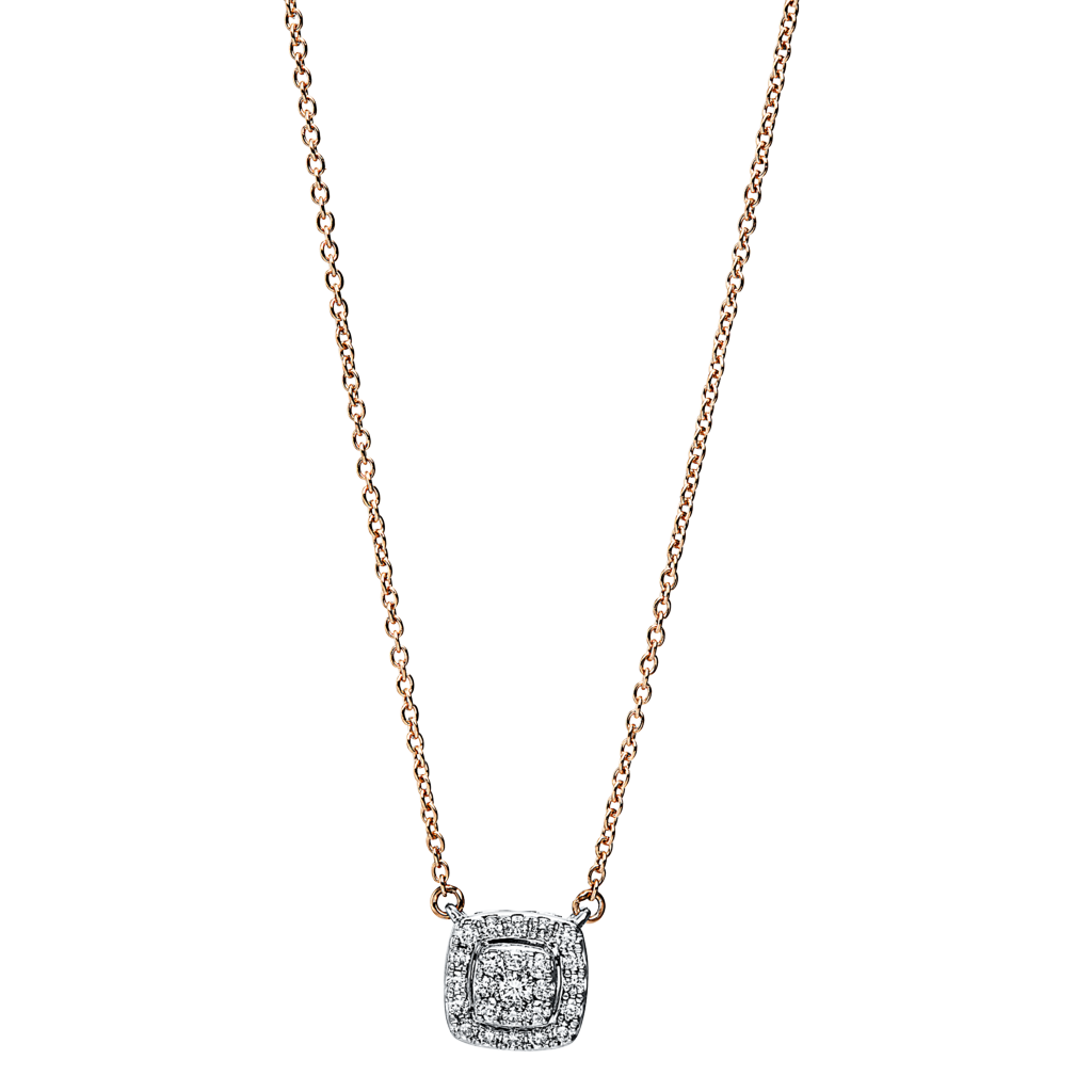 Brogle Classic bicolour diamond necklace Brogle Classic bicolour diamond necklace