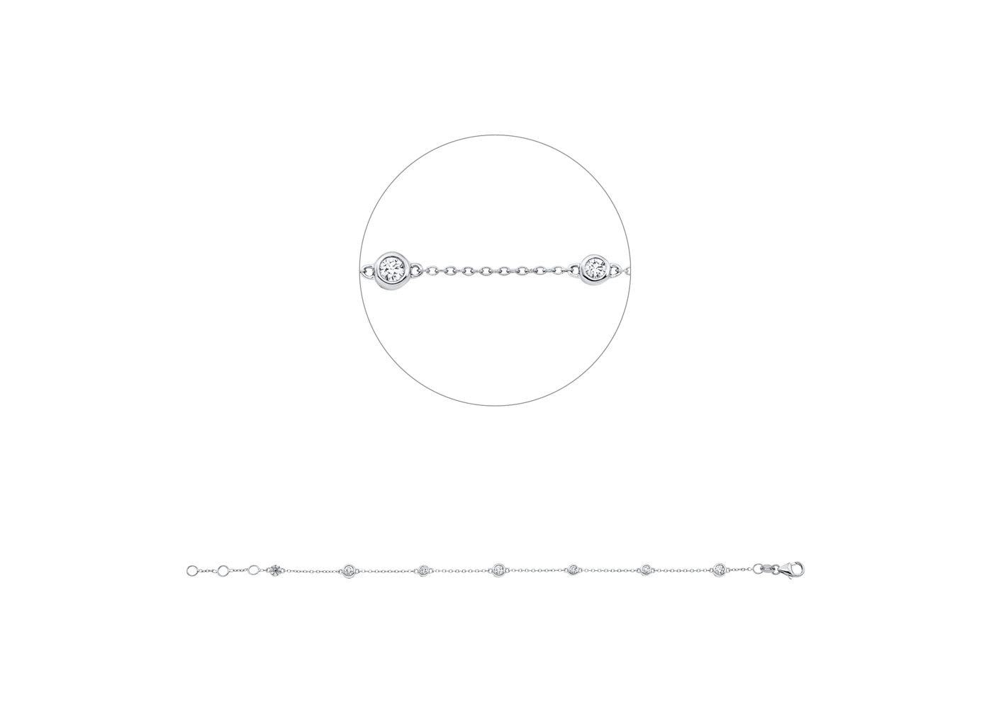 Brogle Classic Diamantarmband