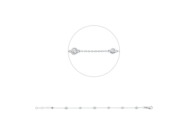 Brogle Classic Diamantarmband