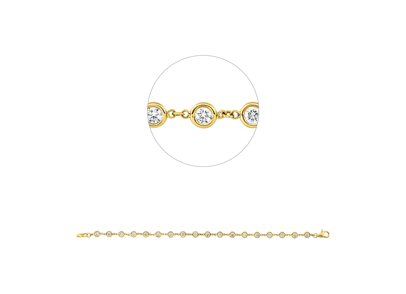 Brogle Classic Diamantarmband