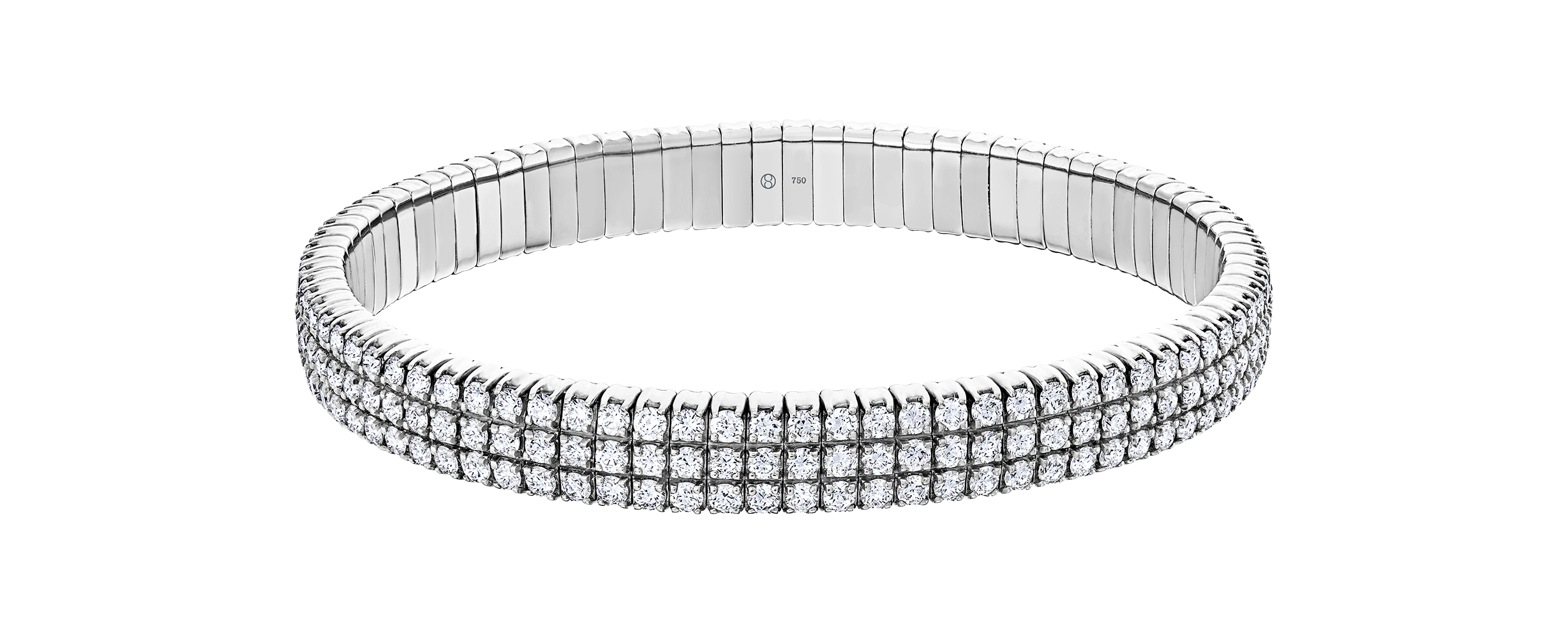 Brogle Selection flexible tennis bracelet Brogle Selection flexible tennis bracelet