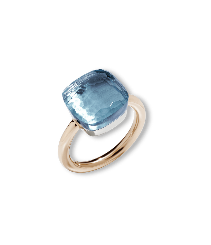 Pomellato Nudo Maxi Blautopas Ring Pomellato Nudo Maxi Blautopas Ring