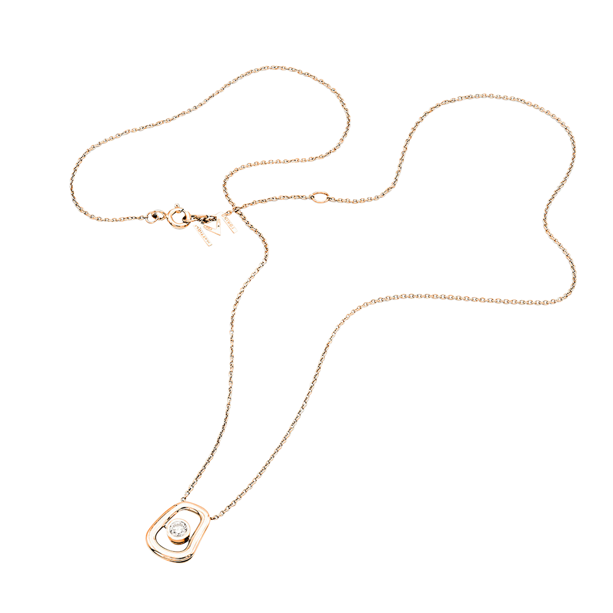 Mattioli Puzzle Diamonds necklace with pendant Mattioli Puzzle Diamonds necklace with pendant