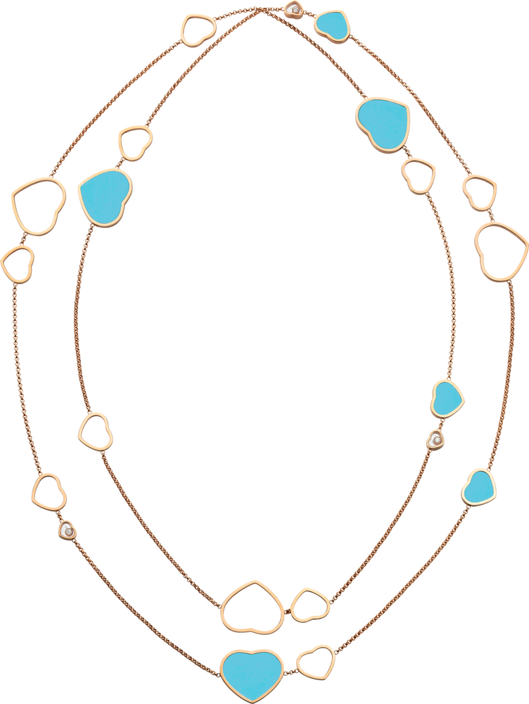 Chopard Happy Hearts Halskette mit Anhänger