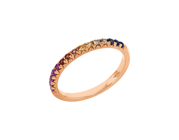 Brogle Classic Saphirring Rainbow