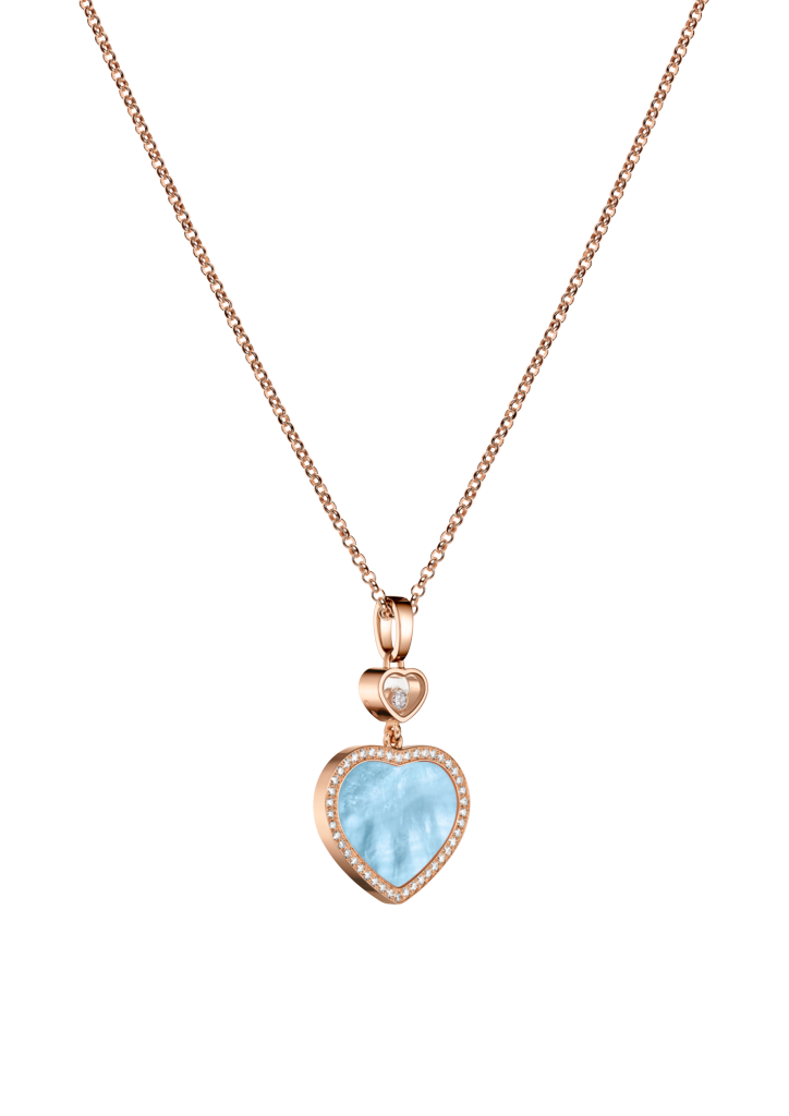 Chopard Happy Hearts Halskette mit Anhänger Chopard Happy Hearts Halskette mit Anhänger
