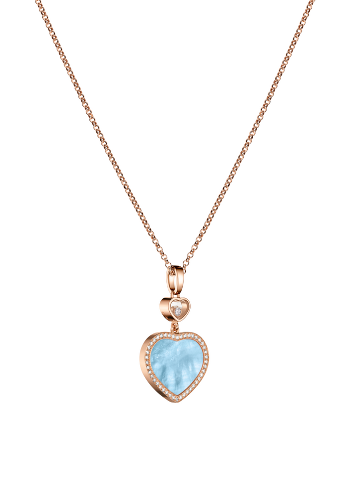 Chopard Happy Hearts Halskette mit Anhänger Chopard Happy Hearts Halskette mit Anhänger