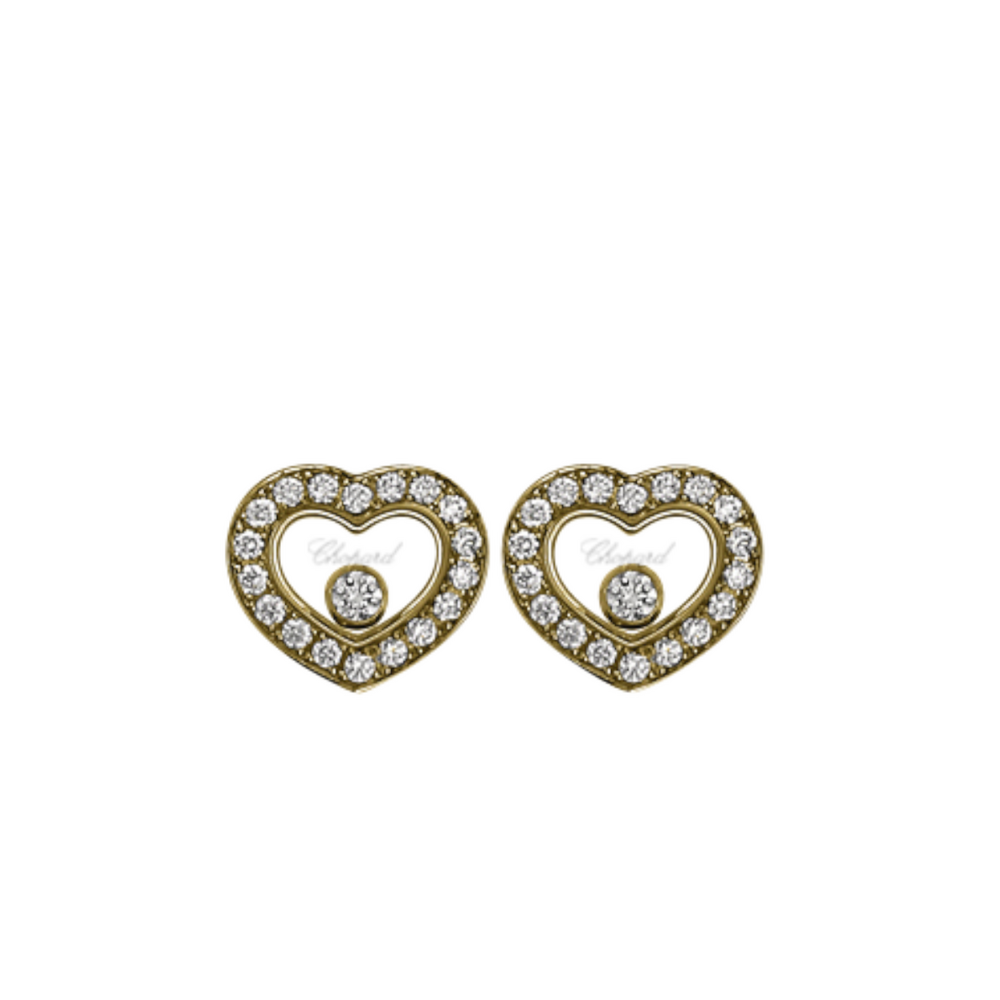 Chopard Icons Heart Stud Earrings