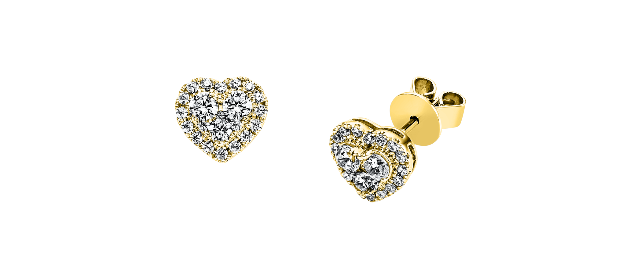 Brogle Classic diamond stud earrings Brogle Classic diamond stud earrings