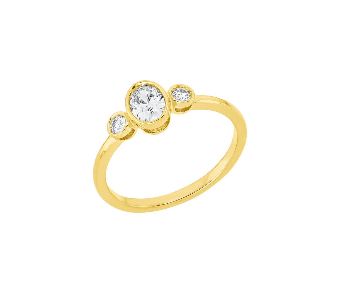 Brogle Classic solitaire ring Brogle Classic solitaire ring