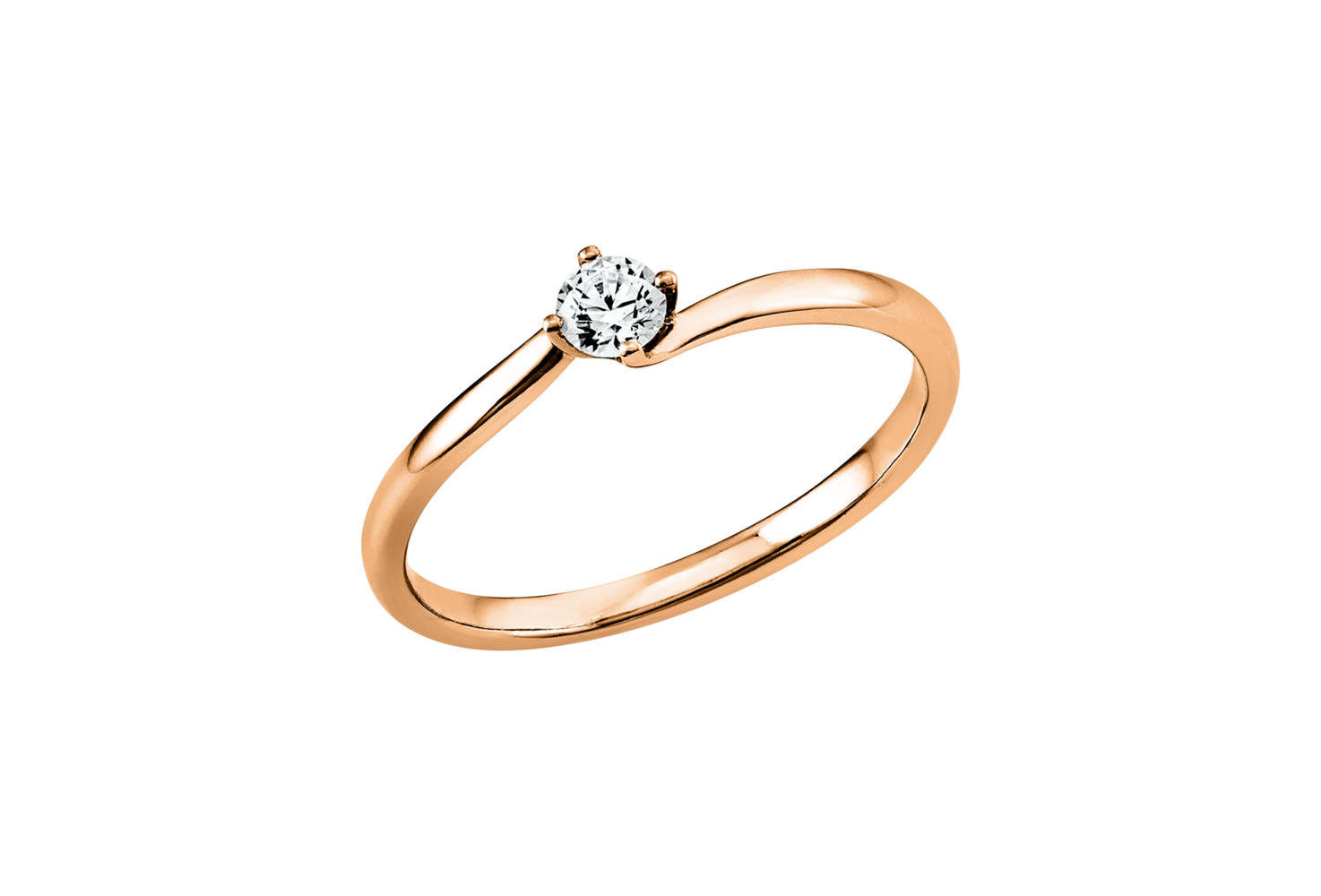 Brogle Selection Solitaire ring Viviane