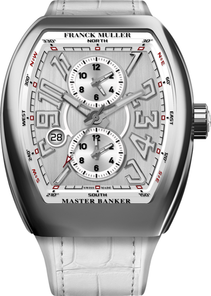 Franck Muller Vanguard Master Banker 3 Zeitzonen 53,7 x 44mm