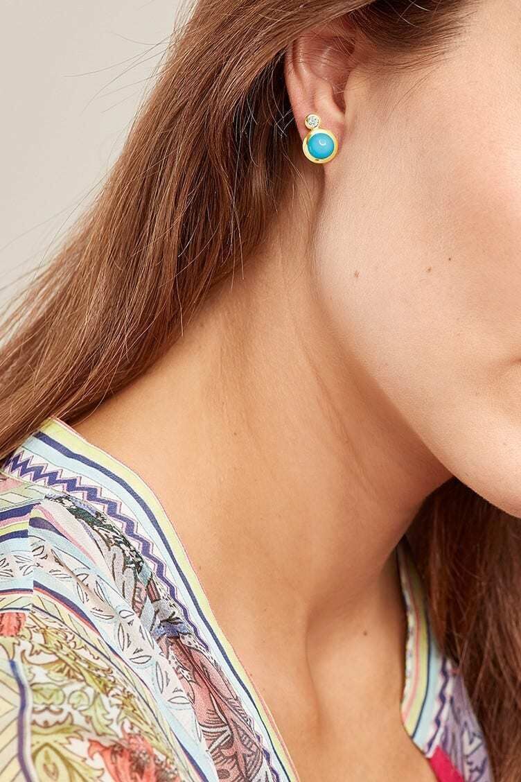 Tamara Comolli Bouton earrings