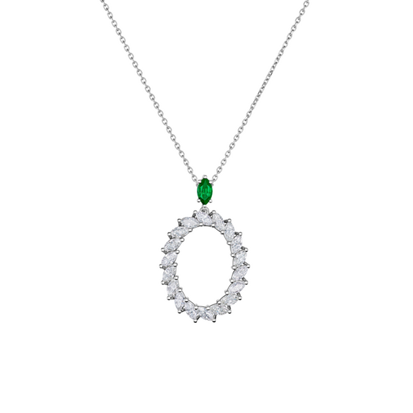 Chopard L'Heure du Diamant Marquise Halskette mit Anhänger