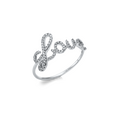 Brogle Classic diamond ring "Love" Brogle Classic diamond ring "Love"