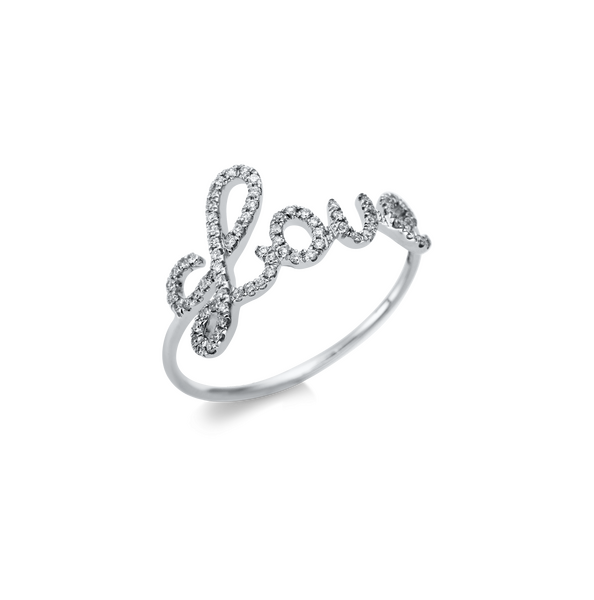 Brogle Classic diamond ring "Love" Brogle Classic diamond ring "Love"