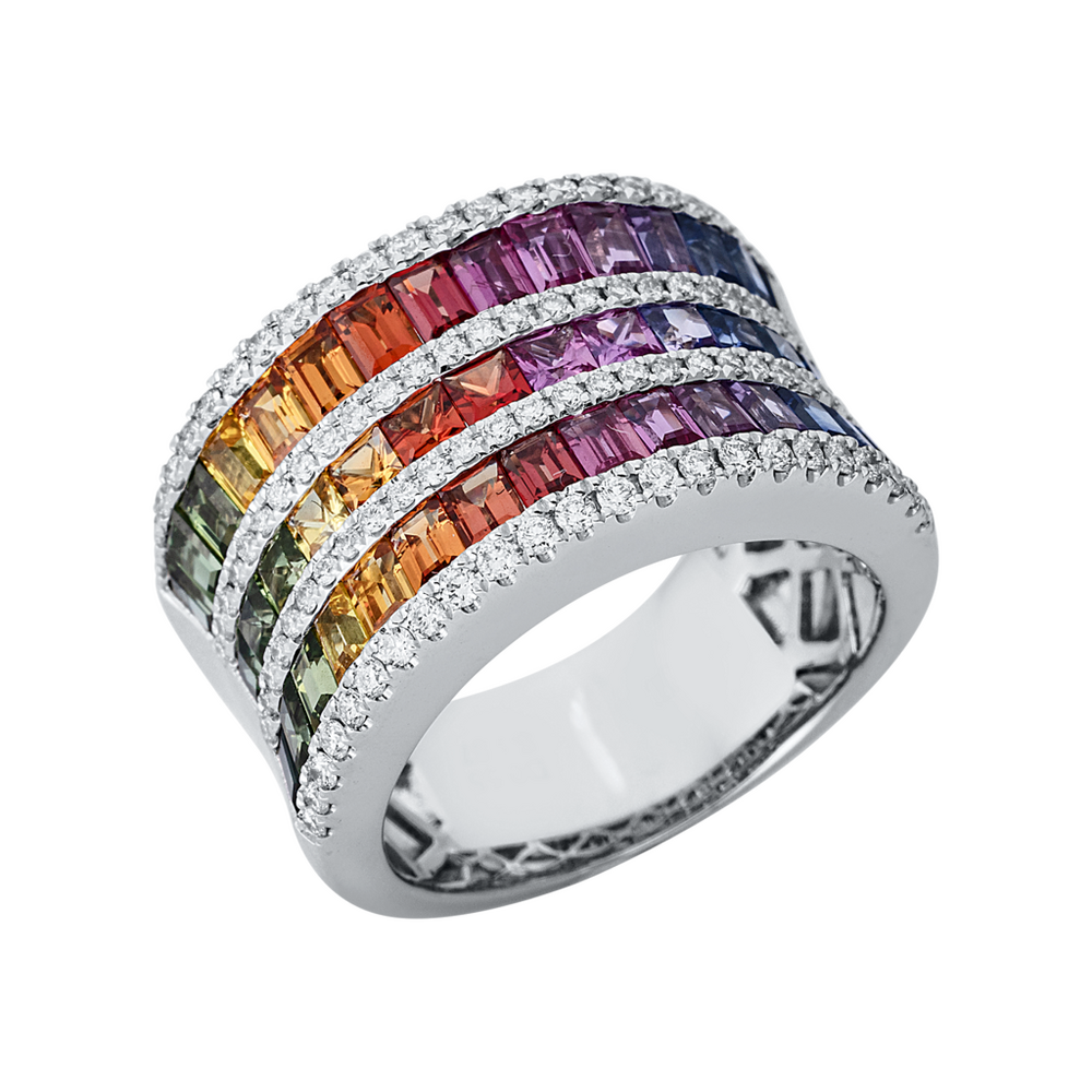 Brogle Selection Rainbow Ring