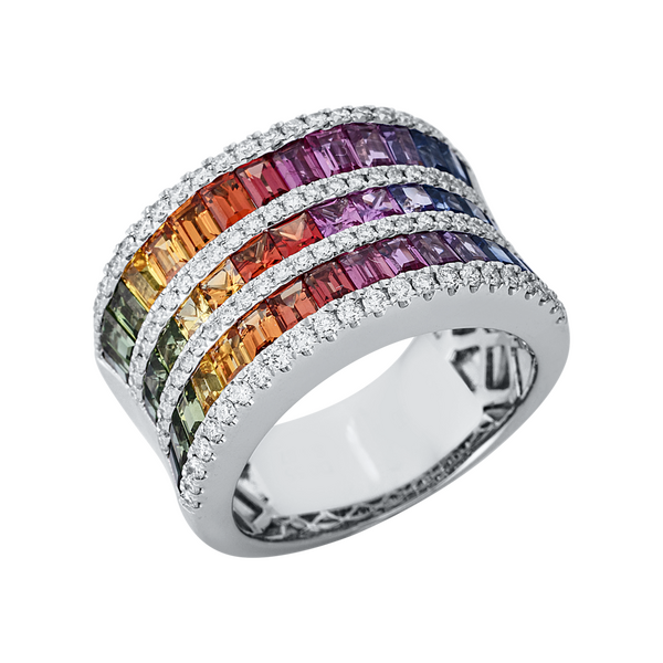 Brogle Selection Rainbow Ring