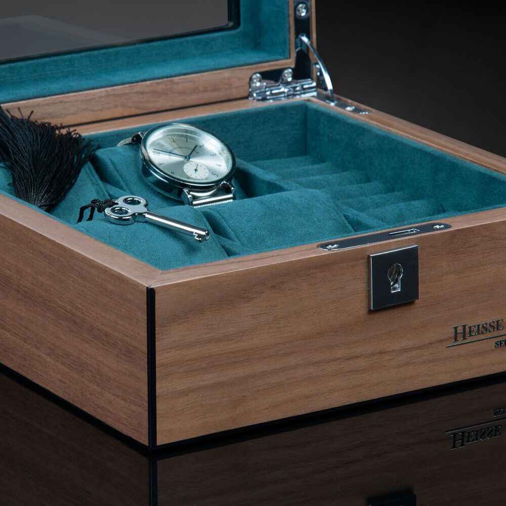 Heisse & Söhne Uhrenbox Borneaux 4+ Heisse & Söhne Uhrenbox Borneaux 4+