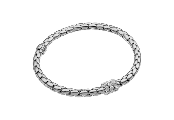 Chimento Stretch Spring Two-Tone Flexible Bracelet