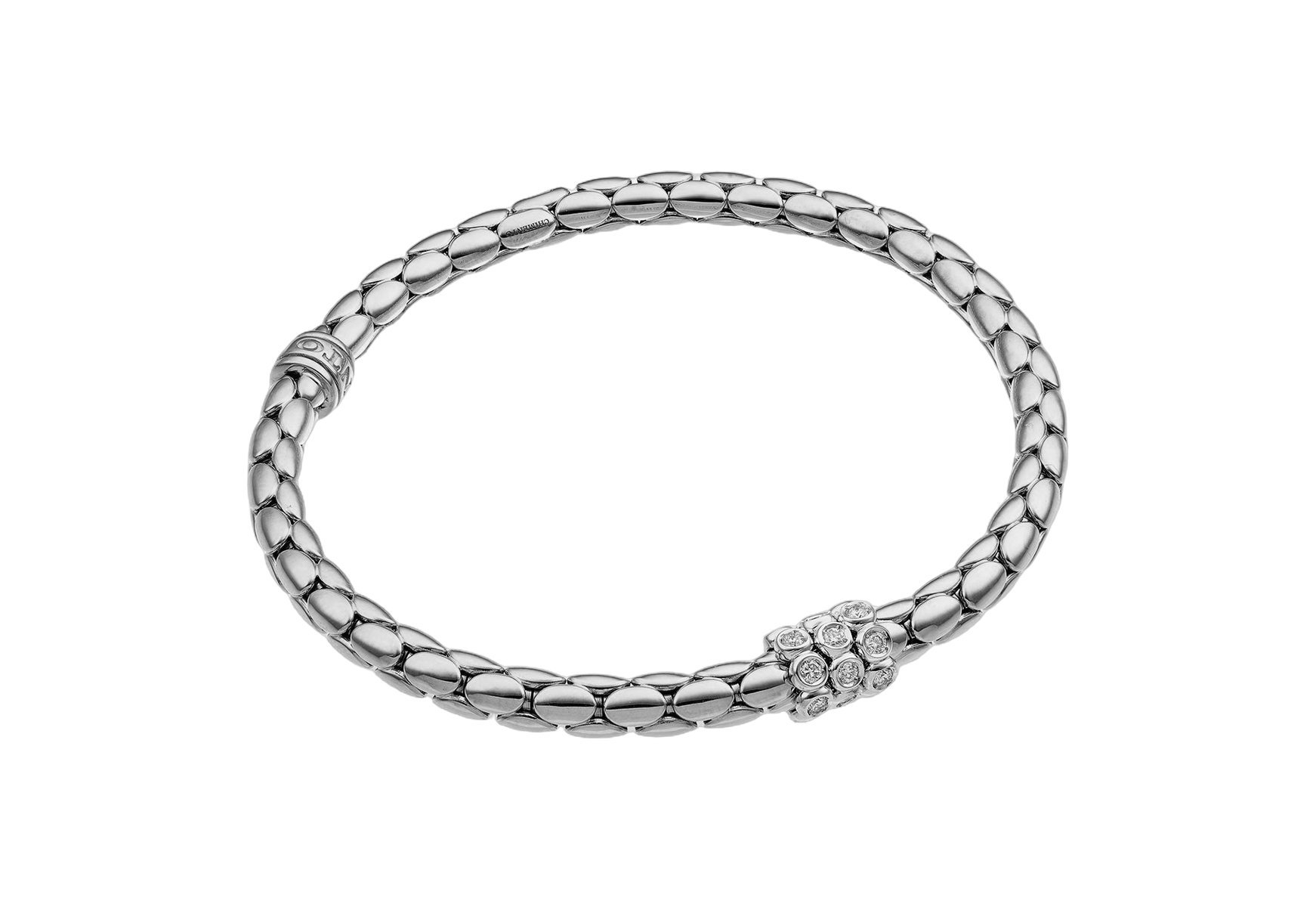 Chimento Stretch Spring Two-Tone Flexible Bracelet Chimento Stretch Spring Two-Tone Flexible Bracelet