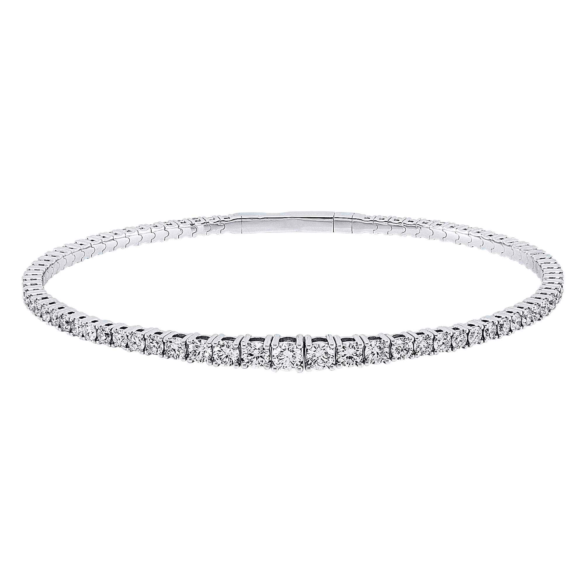 Brogle Selection flexible diamond bangle Brogle Selection flexible diamond bangle