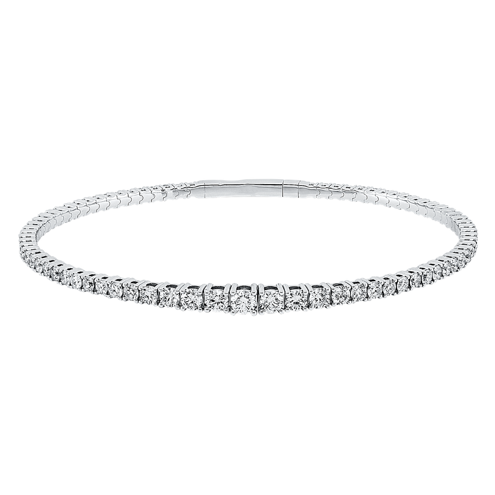 Brogle Selection flexible diamond bangle Brogle Selection flexible diamond bangle