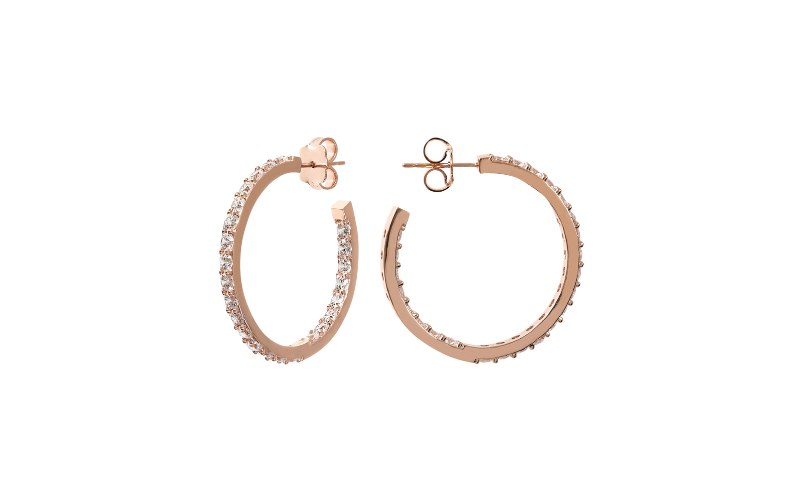 Bronzallure Altissima hoop earrings